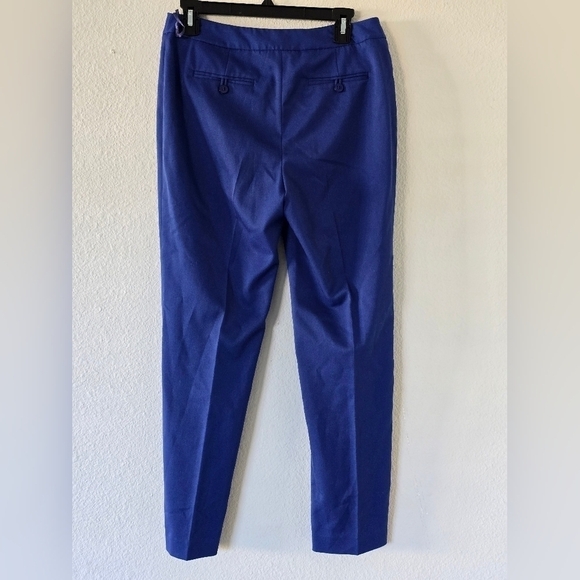 Jones New York Pants Women 6P Blue Dress High Rise Ankle Stretch 30x26 - Picture 3 of 13
